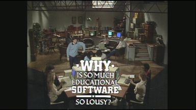 - Why is so much educational software so lousy?