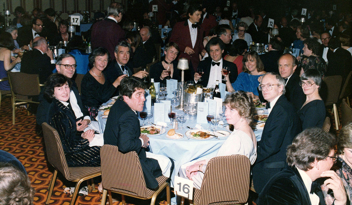Royal Television Society Awards dinner